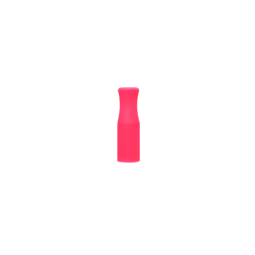 6mm in diameter, neon pink silicone tip