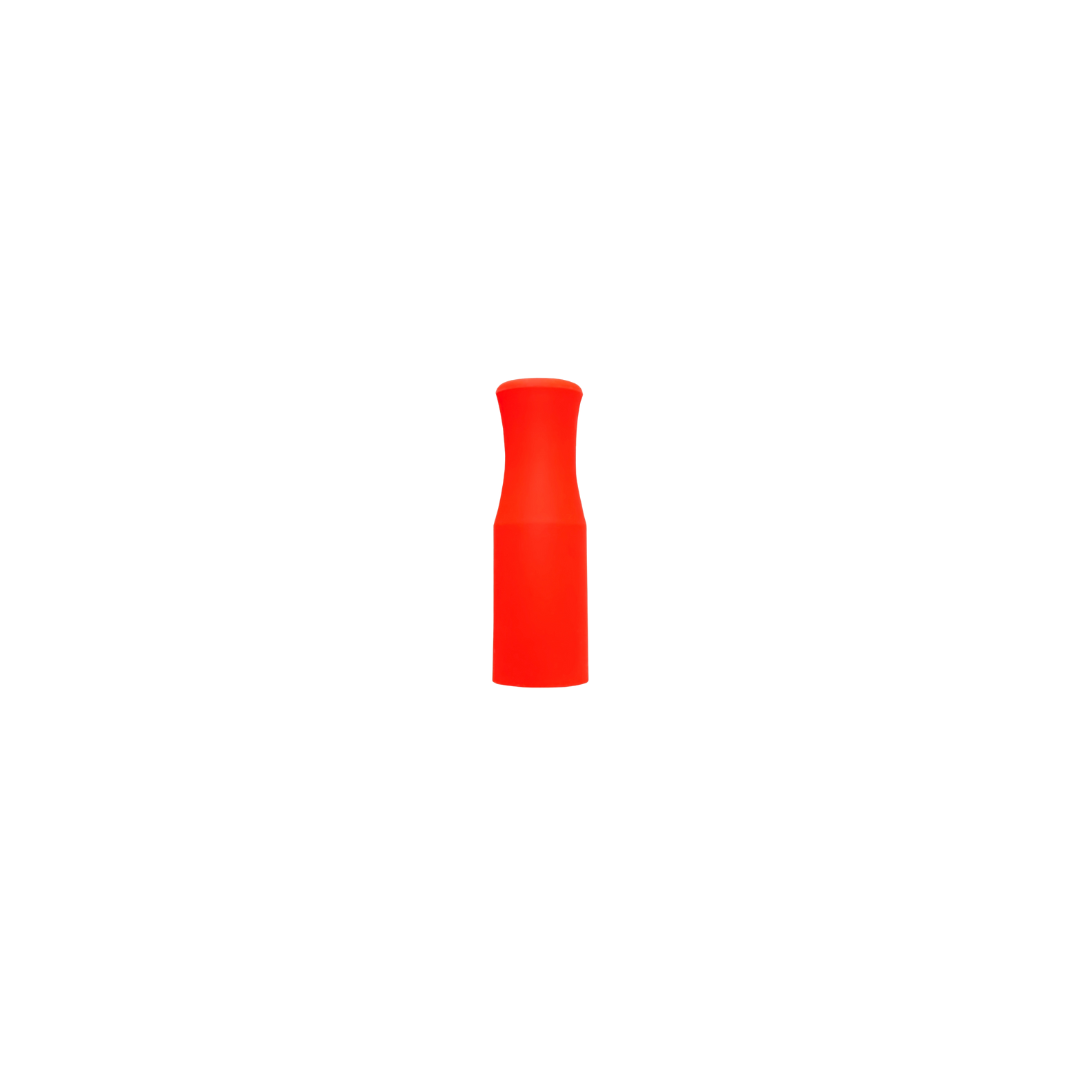 6mm in diameter, red silicone tip