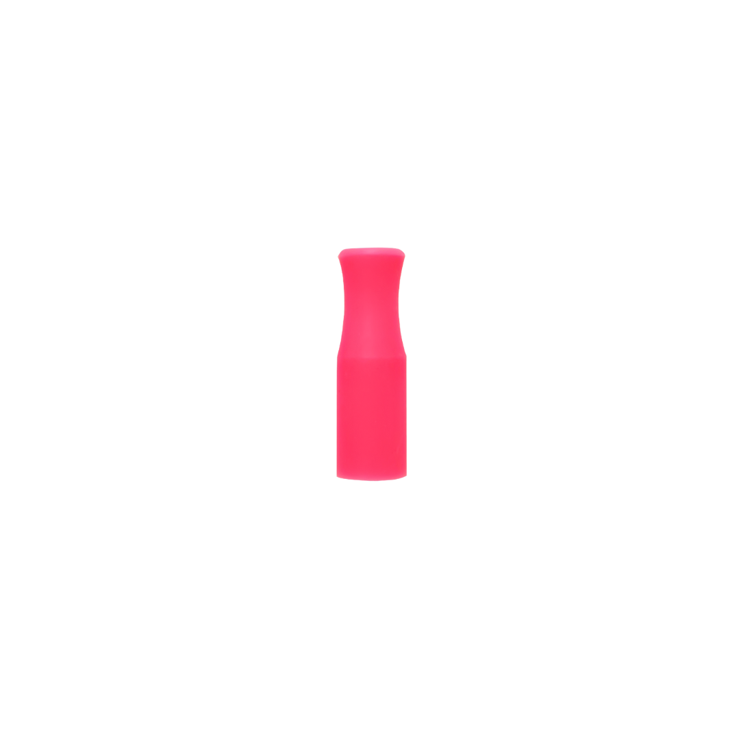 8mm in diameter, neon pink silicone tip
