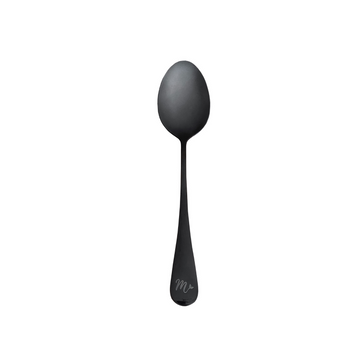 Siren Teaspoon (Single) - Mermaid Straw, Mermaid straw siren spoon, black spoon
