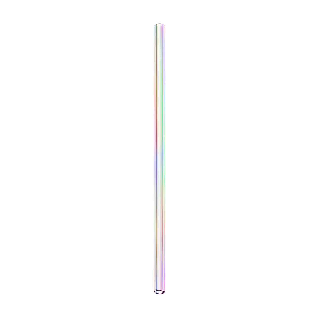 Rainbow Glass Straw
