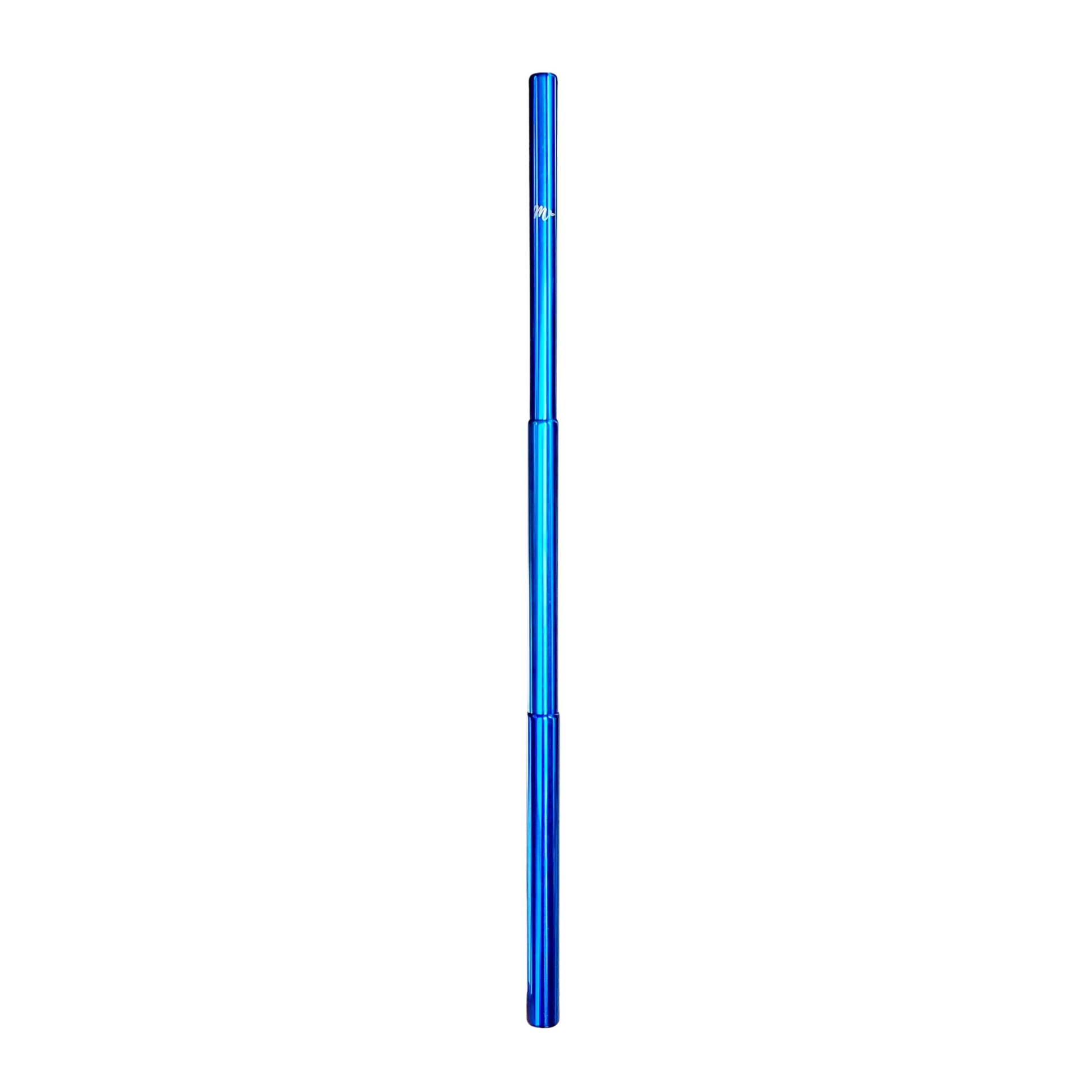 Ocean Blue Telescopic Mermaid Straw, Portable Straw, Reusable Straw