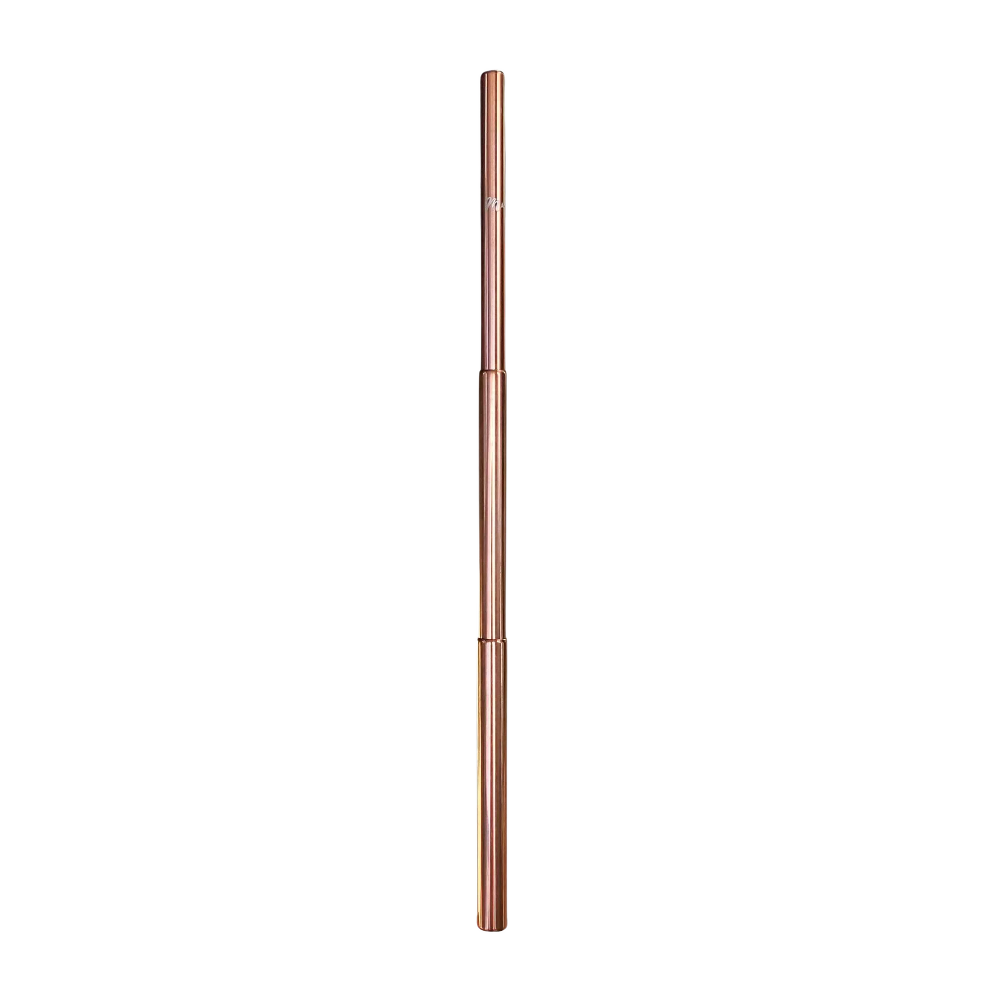 Rose Gold Telescopic Mermaid Straw, Portable Straw, Reusable Straw